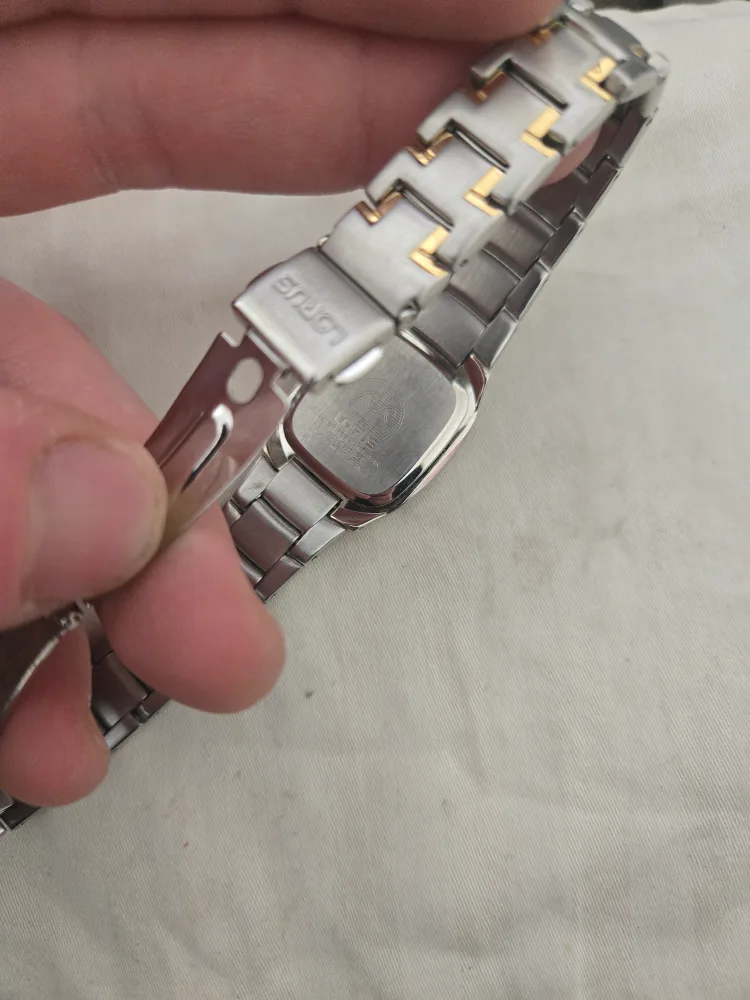 Lotus Women's Watch, Two-Tone Metal Band image indicator(2)