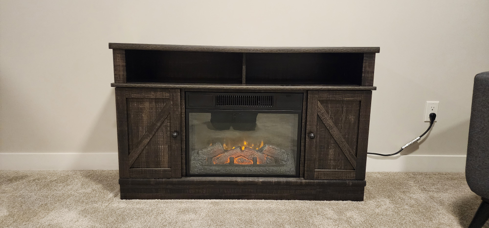 Electric Fireplace TV Stand - photo 2
