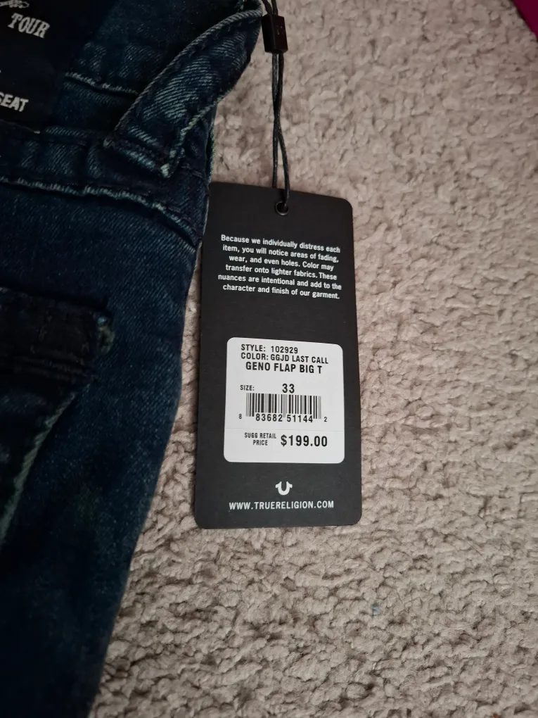 True Religion Geno Relaxed Slim Jeans image indicator(6)