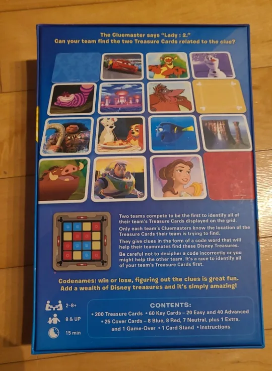 Codenames Disney Edition Board Game image indicator(3)