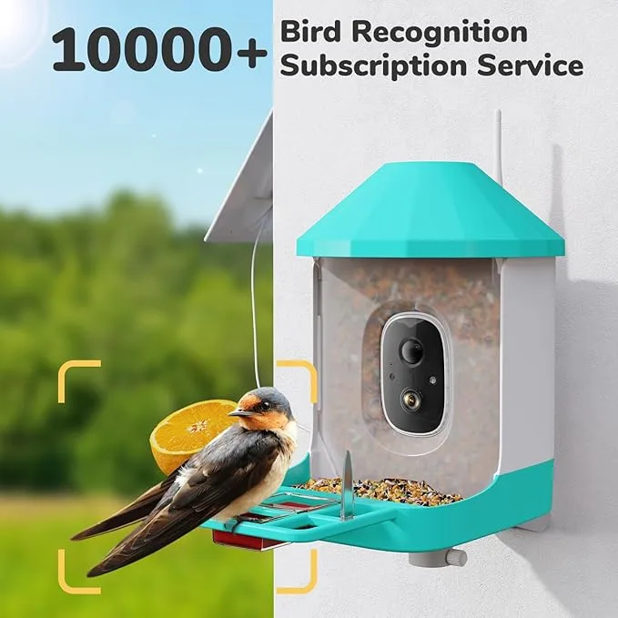 🐦Smart Bird Feeder with AI Bird Recognition - Brand New🥕 image indicator(3)