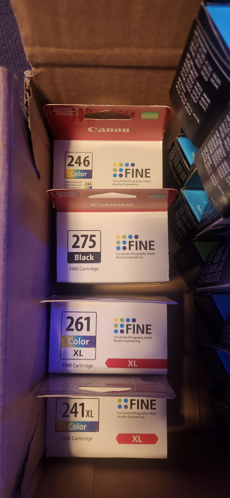 Bulk Lot of HP and Canon Ink Cartridges - photo 4