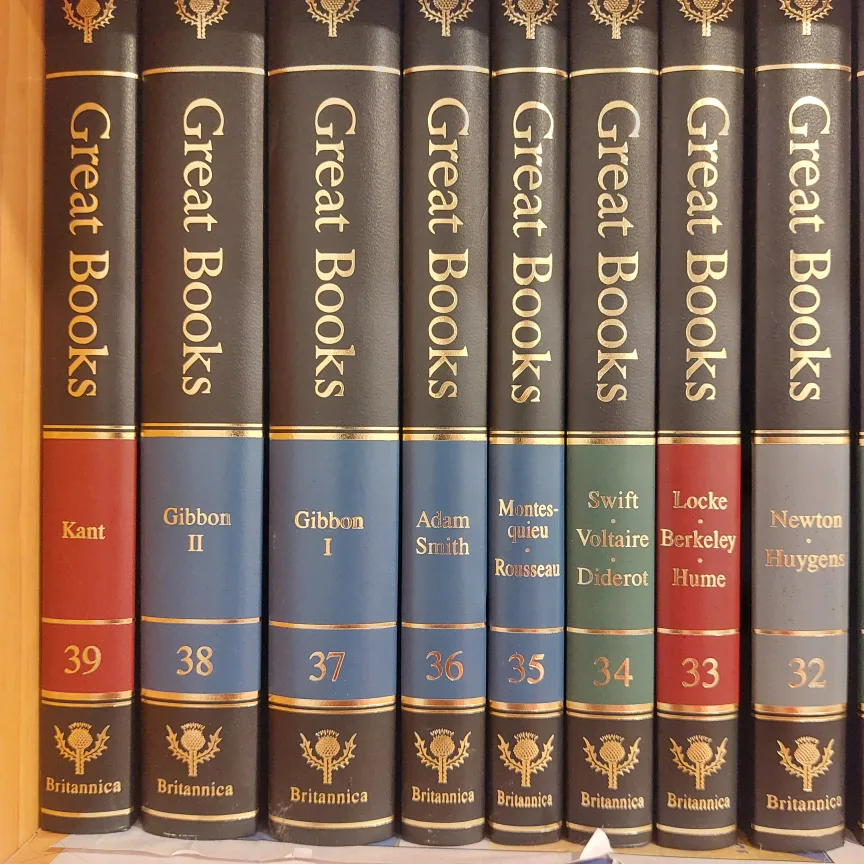 Last Call ! Britannica Great Books Encyclopaedia Set image indicator(6)