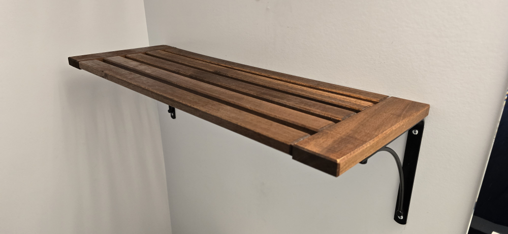Set of  2 IKEA Wooden Wall Shelves