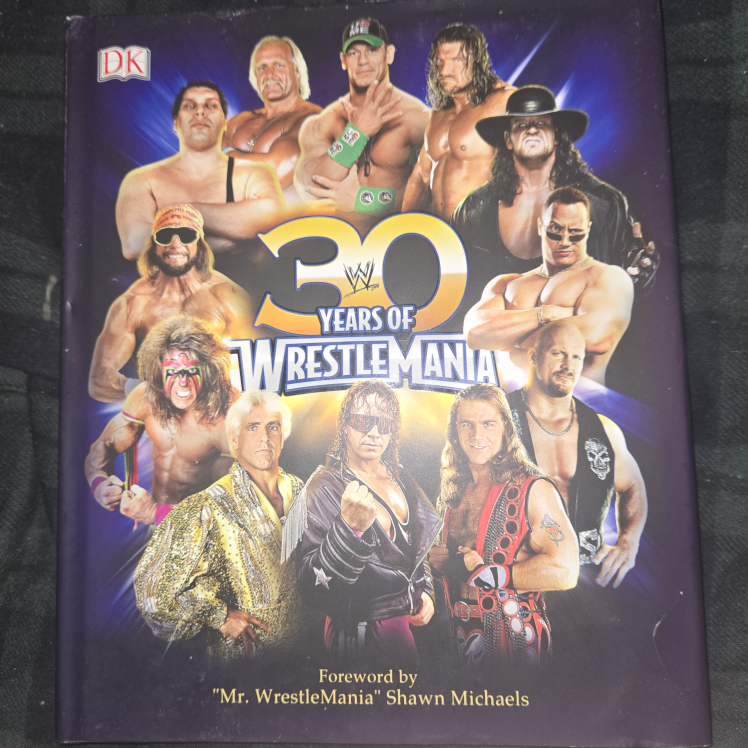 WWE 30 Years of Wrestlemania Book