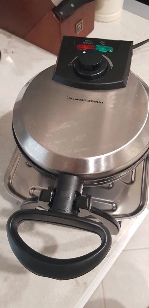 selling waffle maker (was $67) - photo 2