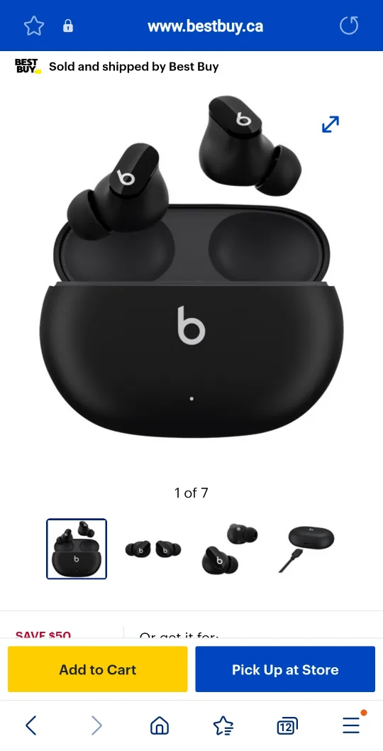 Beats Studio Buds - Black - Wireless Earbuds image indicator(2)