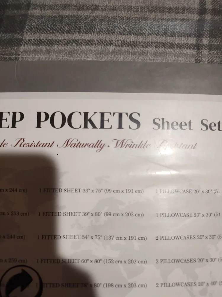 Keown Home Full-Size Deep Pocket Sheet Set image indicator(2)