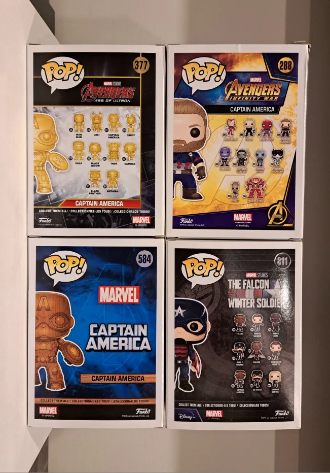Captain America | John F. Walker Funko Pops! image indicator(2)