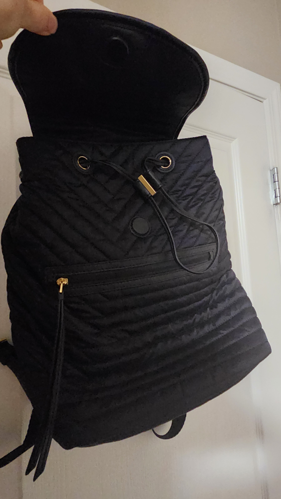 Tory Burch Black Quilted Backpack - photo 2