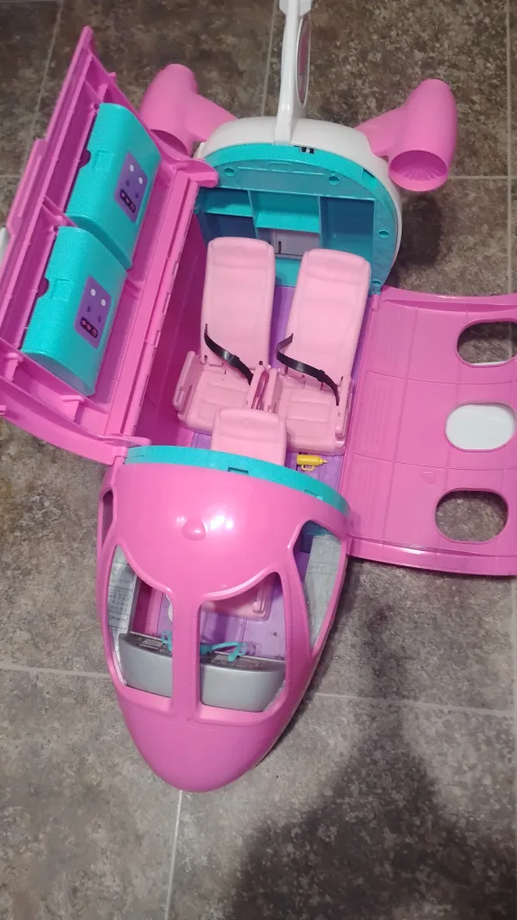 Barbie Dreamhouse Adventures Pink Airplane Playset image indicator(2)