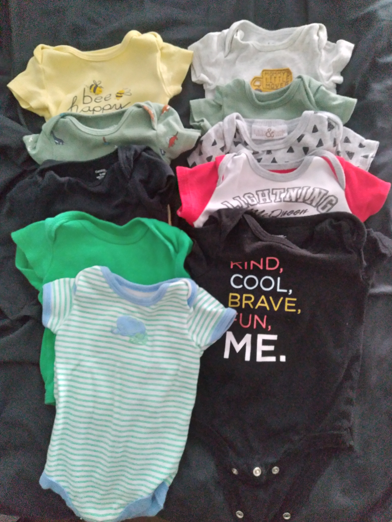 10 Onesies Zero to 3 months