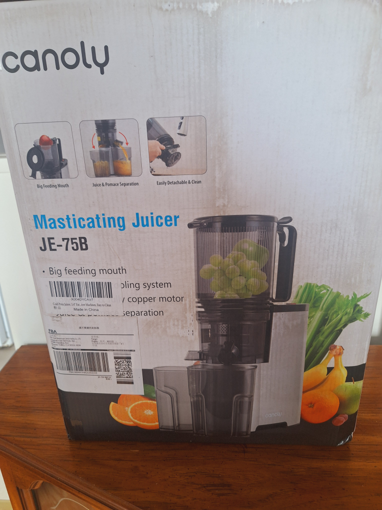Canoly JE-75B Masticating Juicer - New in Box - photo 4