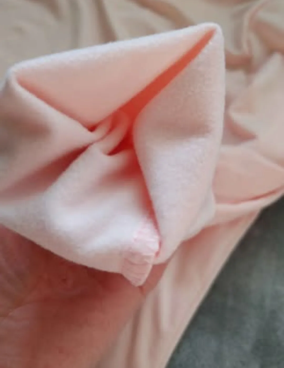 Women's Pink Fleece Lined Long Sleeve Crew Neck Top Size Small image indicator(5)