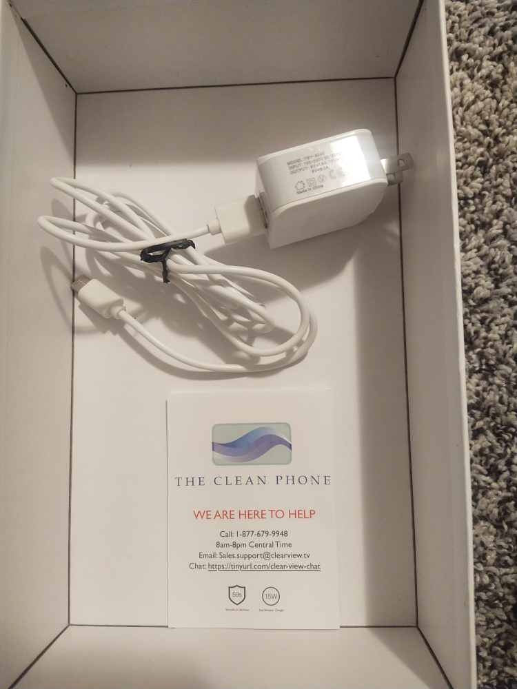 The Clean Phone UV-C Phone Sanitizer & Wireless Charger - photo 5