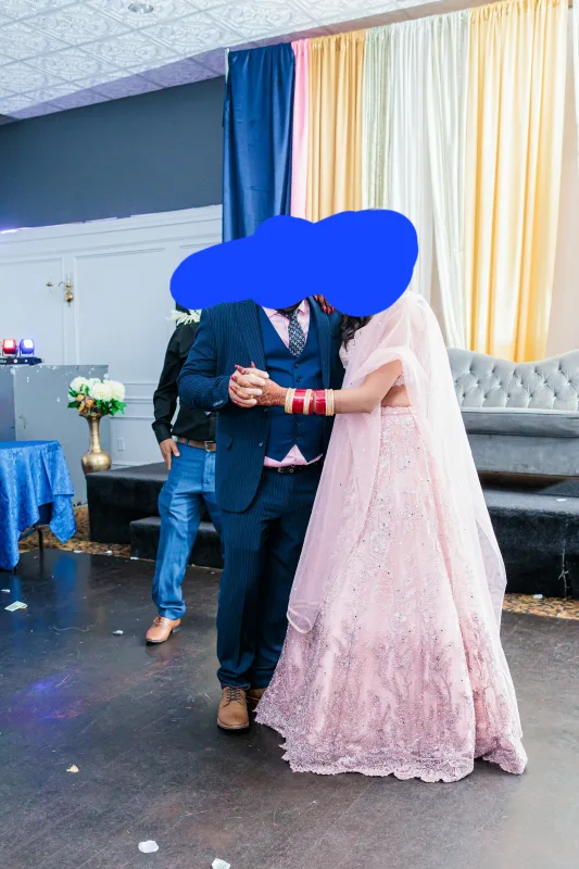 Gorgeous Pink Bridal Lehenga Choli image indicator(3)