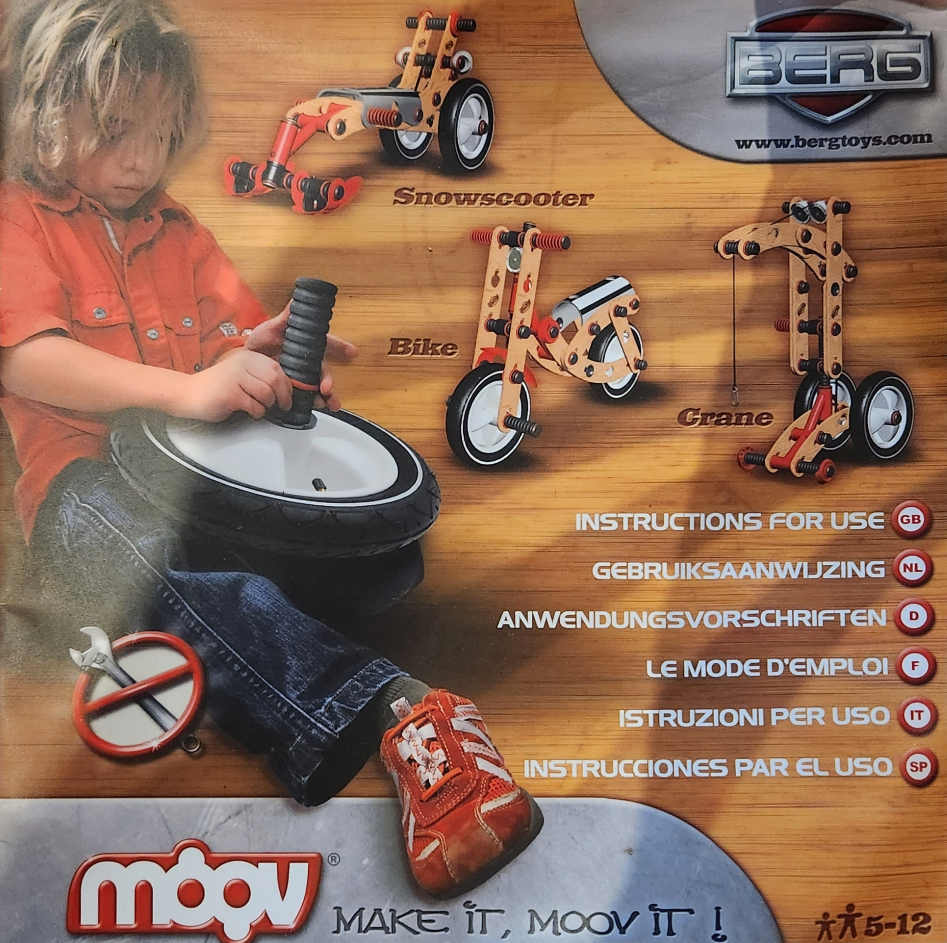 BERG Moov Street Kit Trike Building Set - photo 4