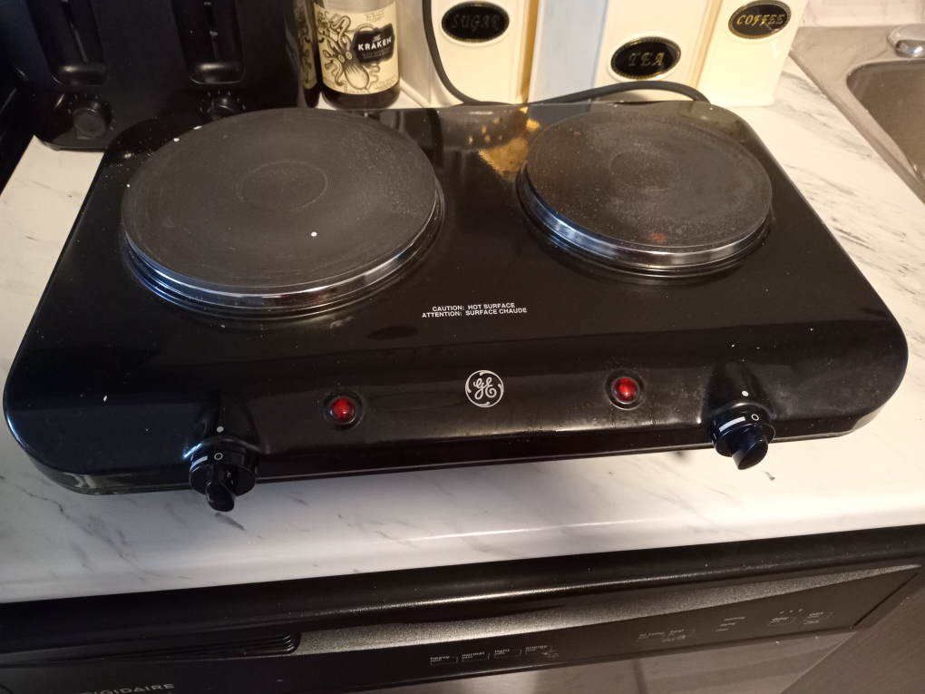 GE 2-Burner Electric Hot Plate