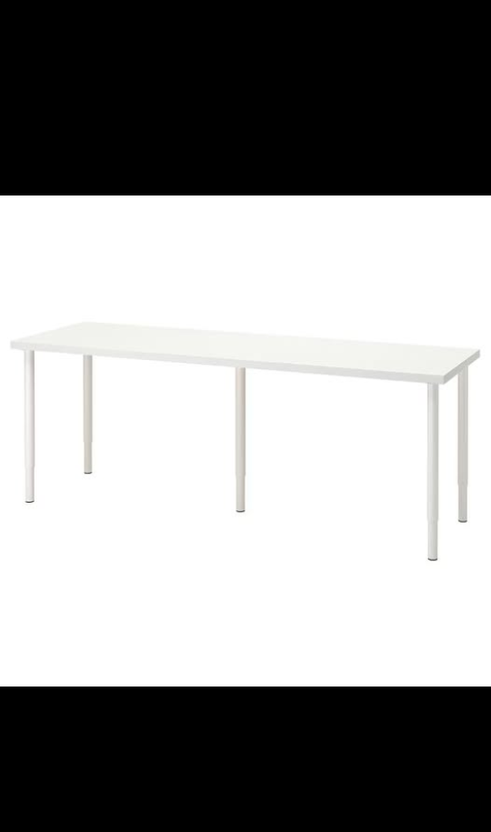 IKEA LINNMON White Tabletop and Legs