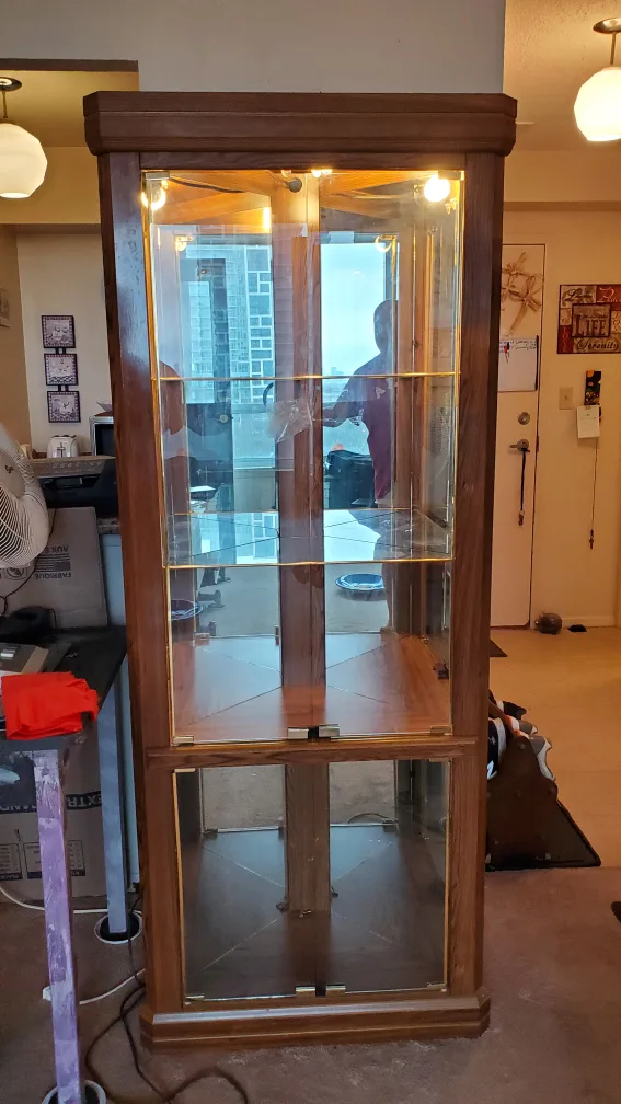 Corner Curio Cabinet image indicator(2)