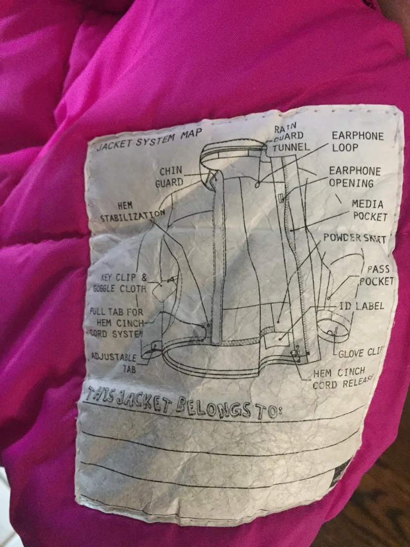 The North Face Girls' Size M (10/12) Black Ski Jacket image indicator(6)