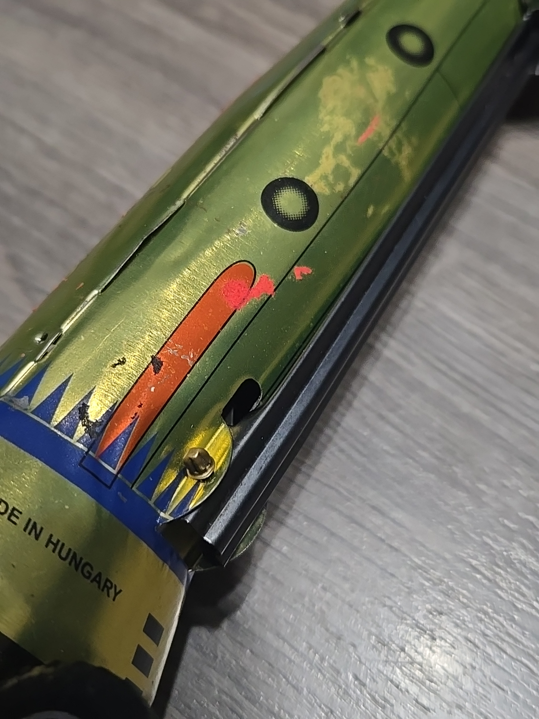 Vintage Interkosmos USSR Rocket Tin Toy - photo 5