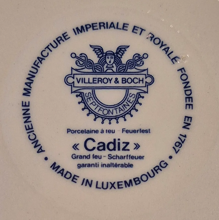 Villeroy & Boch vintage CADIZ porcelain,  67 pieces set image indicator(4)