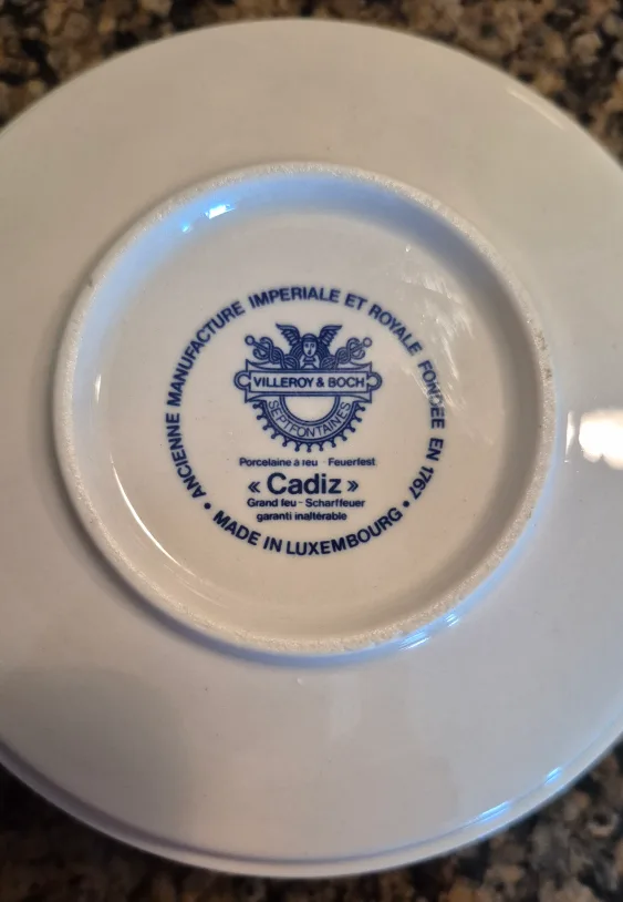 Villeroy & Boch vintage CADIZ porcelain,  67 pieces set image indicator(3)