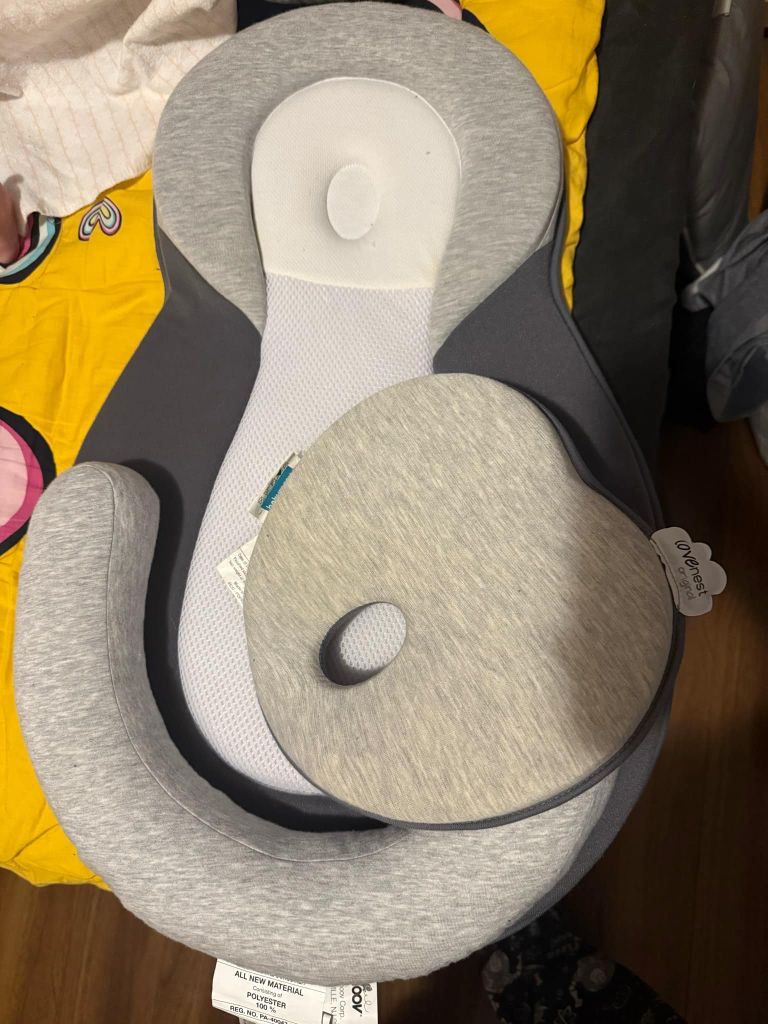Baby Head Support Pillow & Positioning Pad