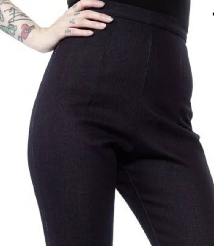 Black Pin-up Pants image indicator(2)