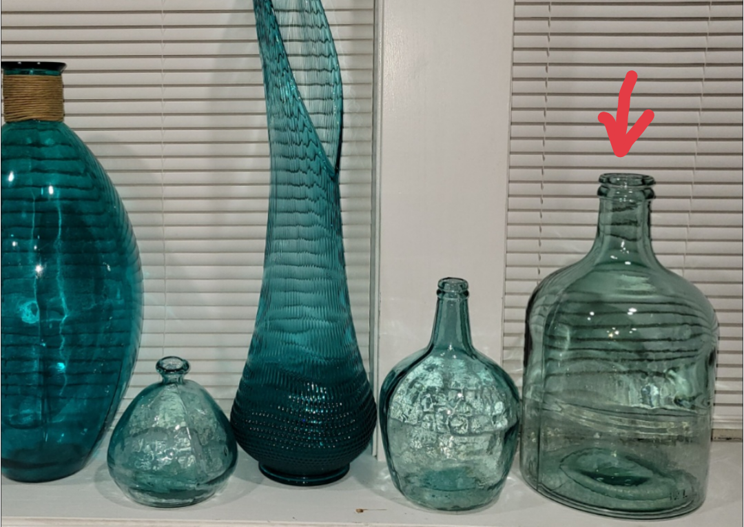 Large Glass Bottle 12L - photo 2