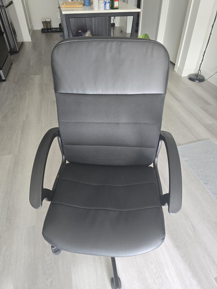 IKEA Renberget Swivel Chair - Black