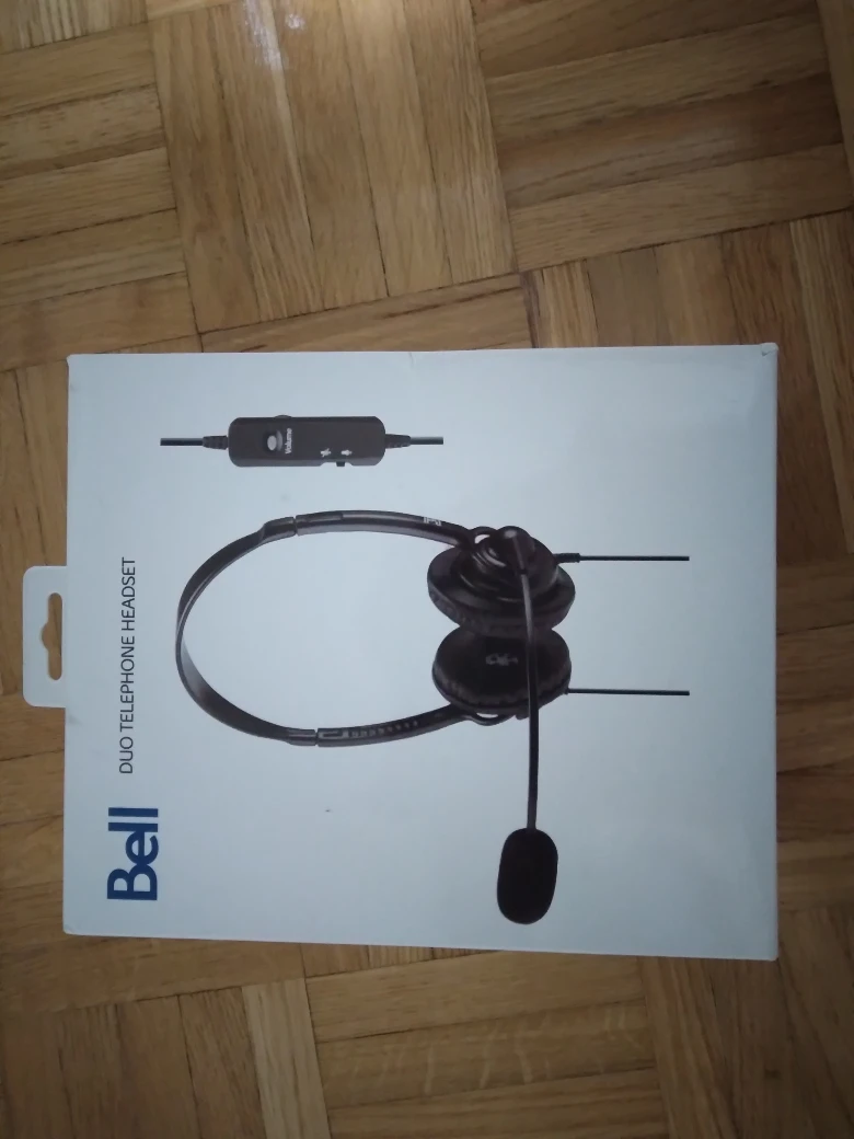 Bell Duo Telephone Headset - New in Box