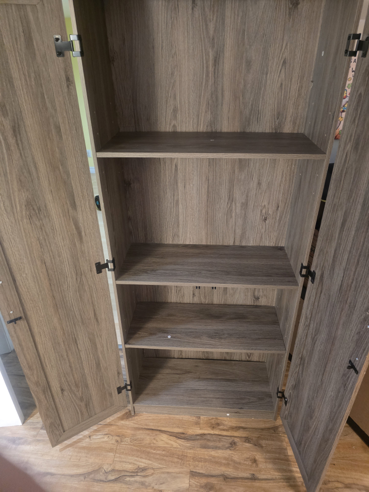 Tall Storage Cabinet with Shelves