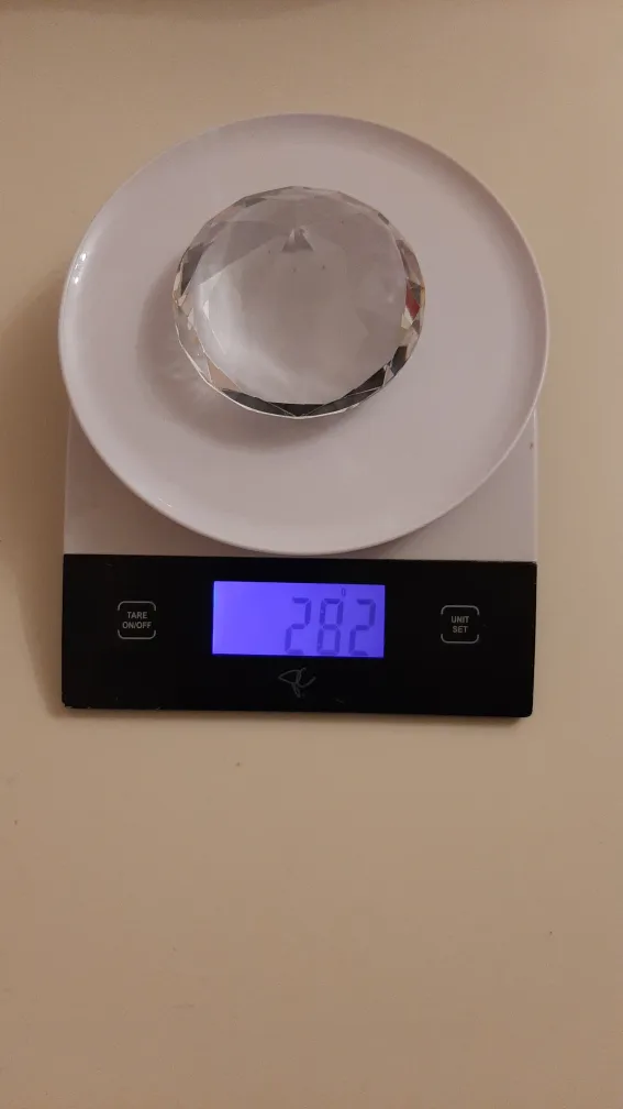 Digital Kitchen Scale - White and Black image indicator(3)