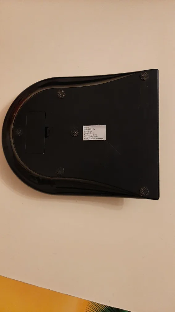 Digital Kitchen Scale - White and Black image indicator(5)