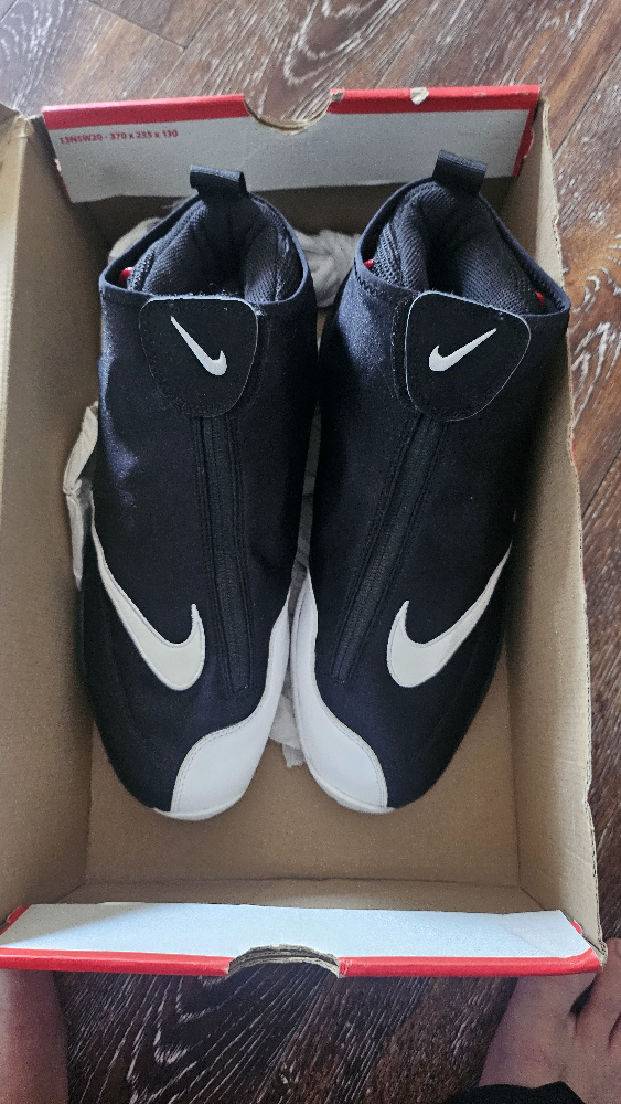 Nike Air Zoom Flight 96 Black White  Size 10.5 - photo 2