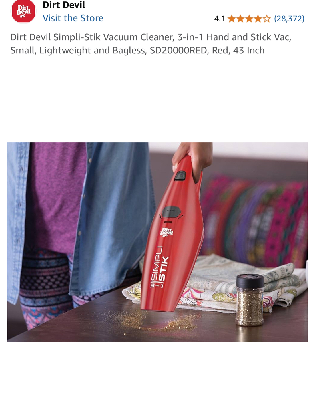 Dirt devil vacuum - photo 3