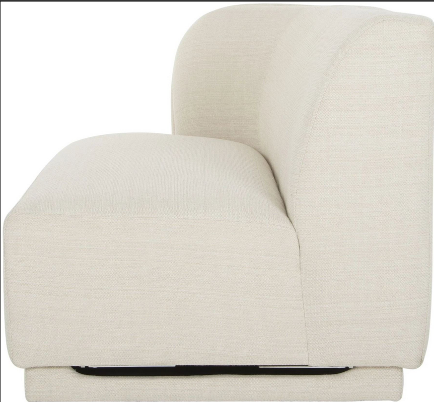 Arbor Modern Beige Chaise Lounge - photo 4