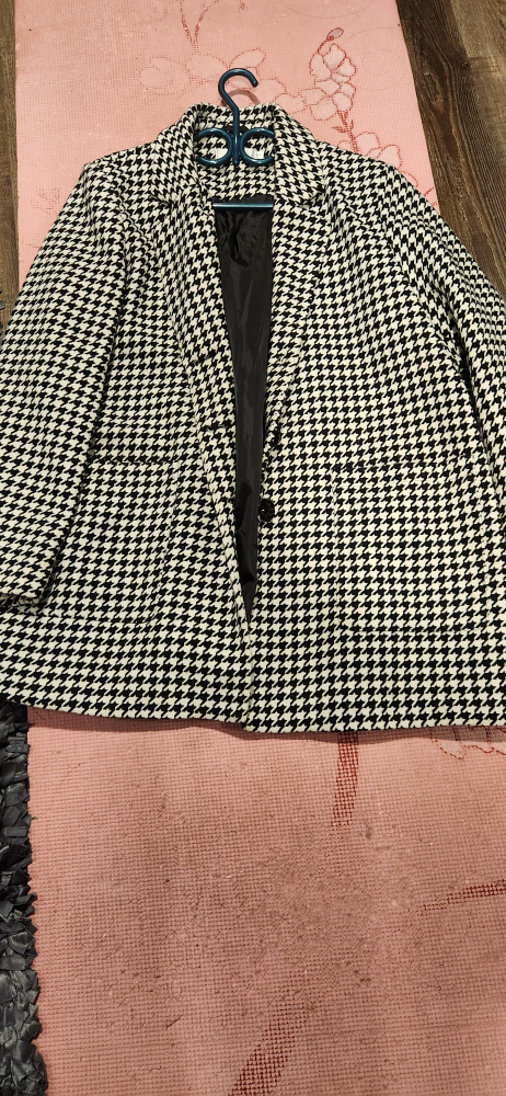 Ricki's Women's Houndstooth Blazer - Size XL/TG