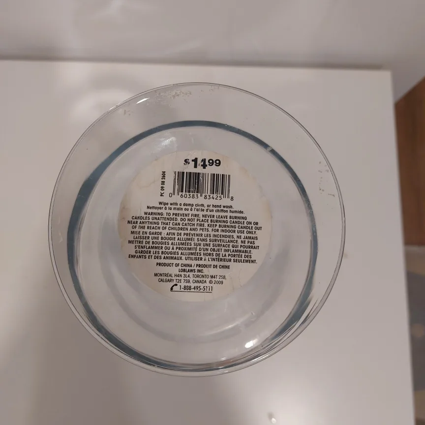 Large Clear Glass Hurricane Vase image indicator(2)