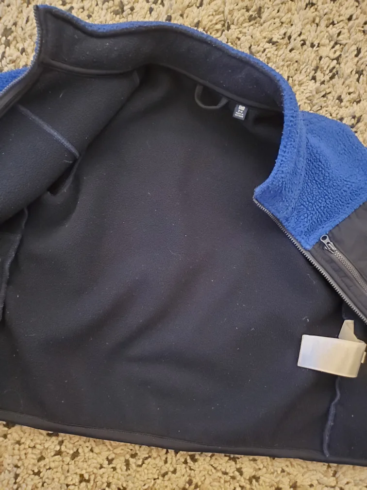 🧡 UNIQLO Kids Wind Proof Fleece Jacket image indicator(3)