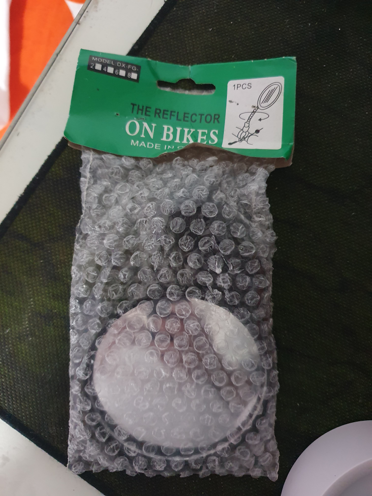 Bicycle Reflector Mirror - New in Package