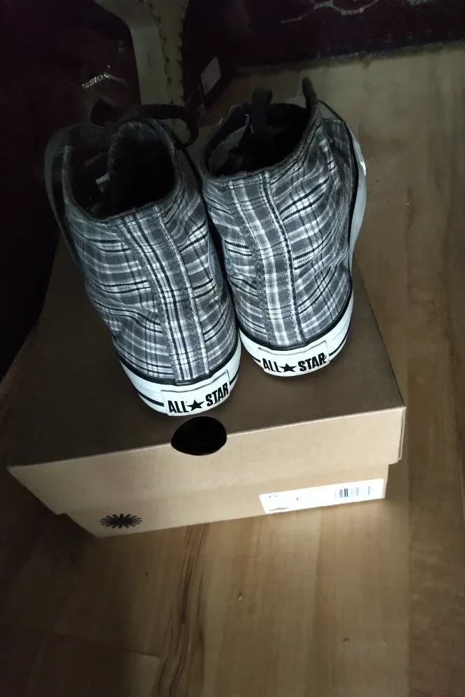 Converse Chuck Taylor All Star Plaid High Tops image indicator(6)
