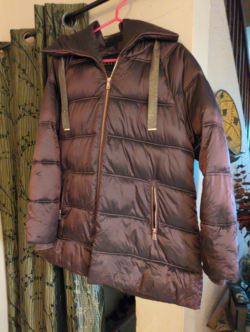 Women's Laura Brown Puffer Jacket