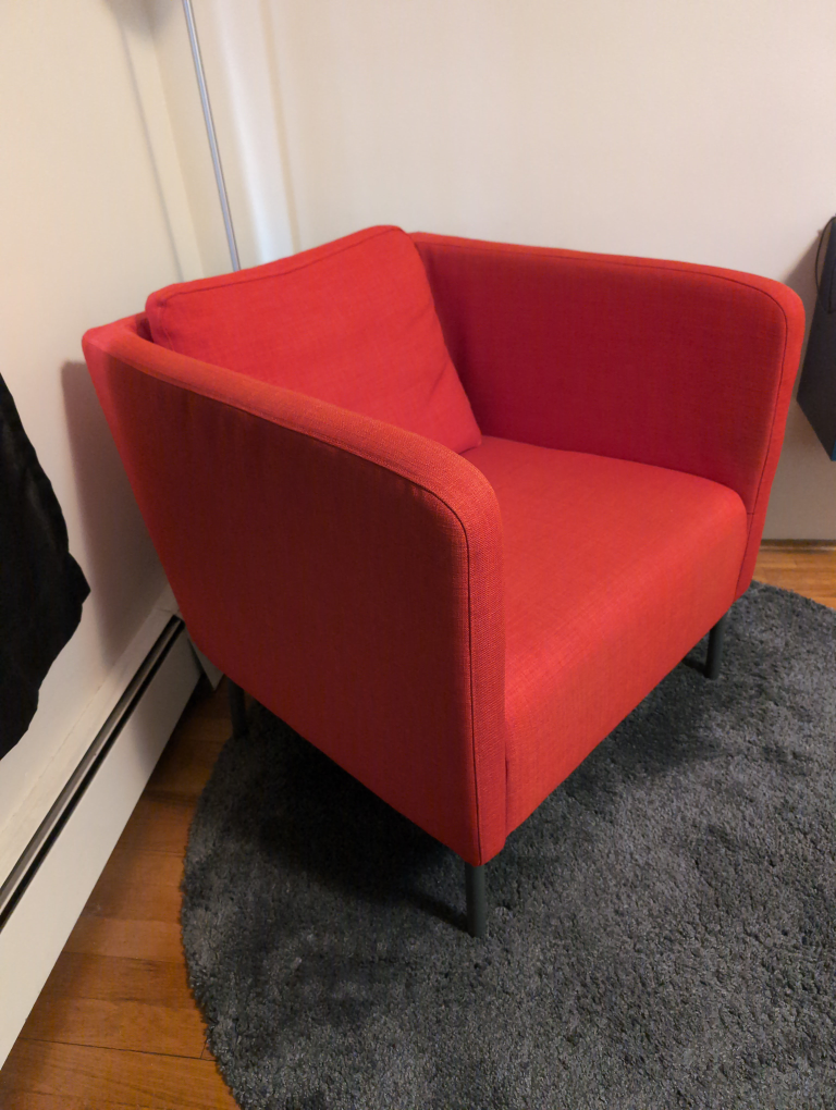 Red Ikea Ekero Armchair - photo 2