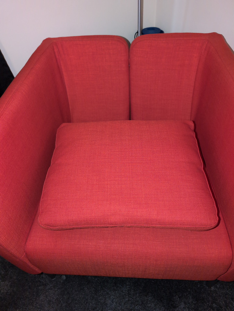 Red Ikea Ekero Armchair - photo 4