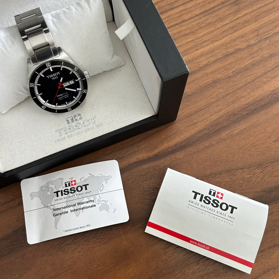 Tissot Men’s PRS 516 Blue Day Date Dial Watch image indicator(10)