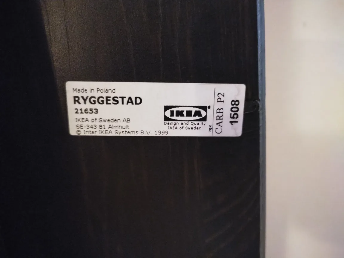 IKEA RYGGESTAD Black Table image indicator(2)