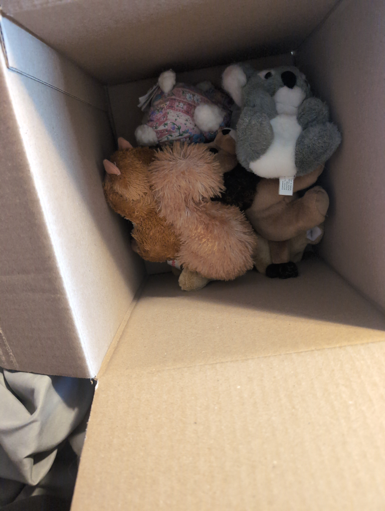Box Full of Stuffed Animals #freecycle - photo 2